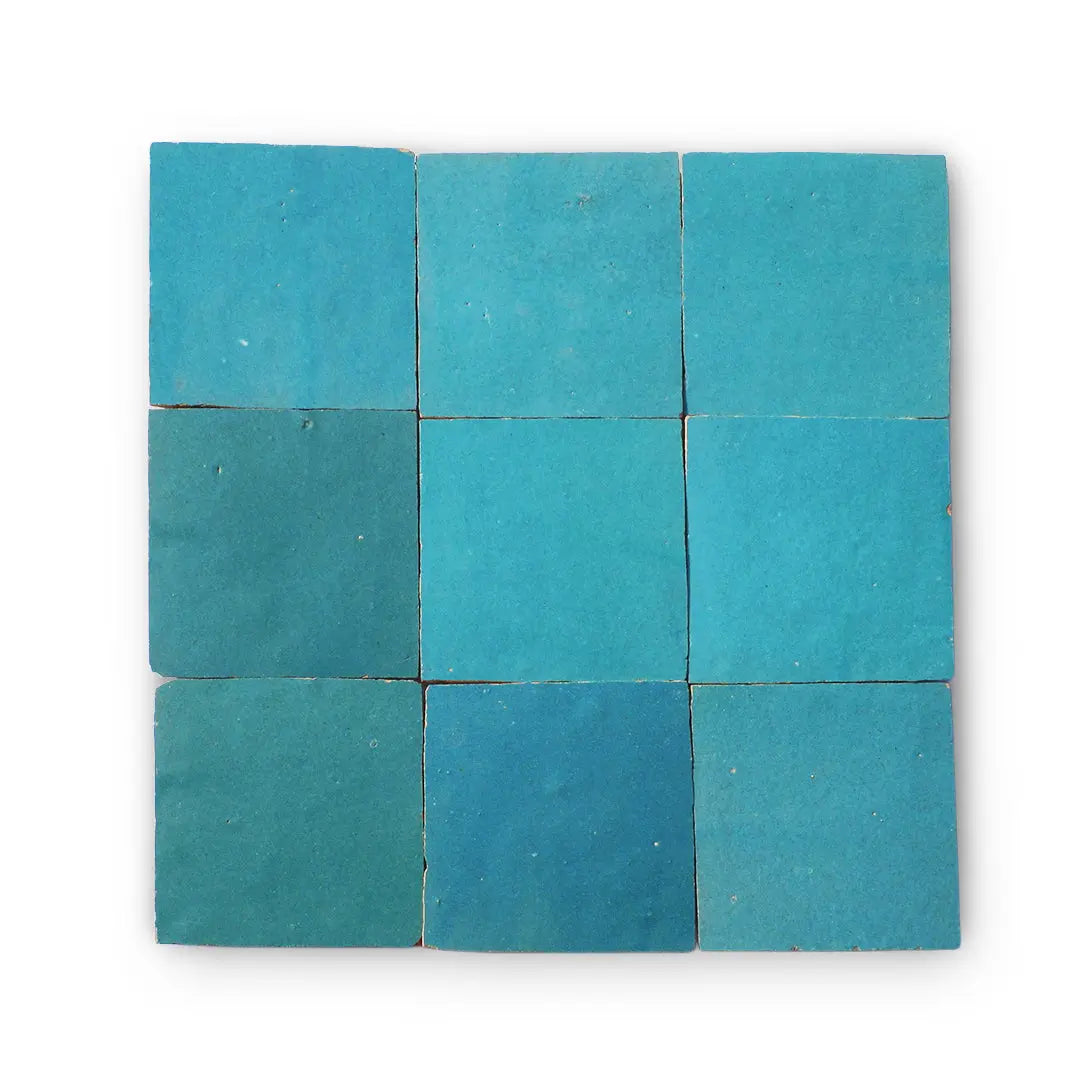 Atlas Petrol Mat Zellige Zelligerar