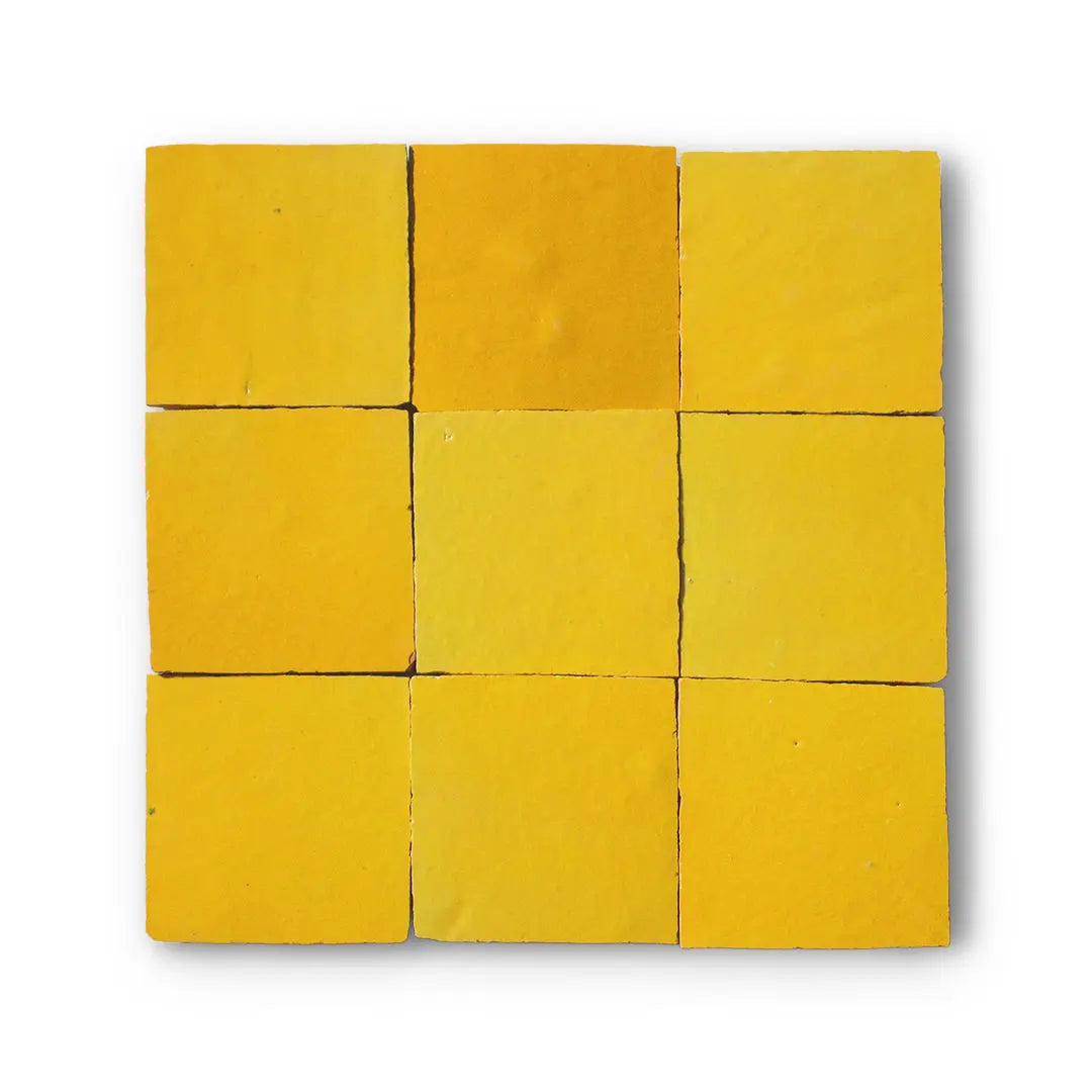 Dakhla Yellow Zellige Tile Zelligerar