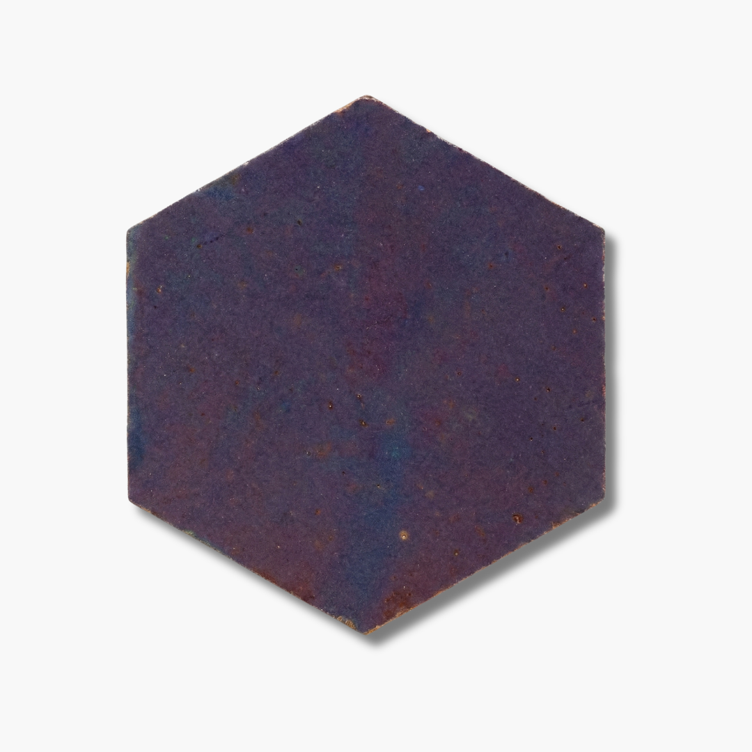 Hexagon Safi Flammed Pink