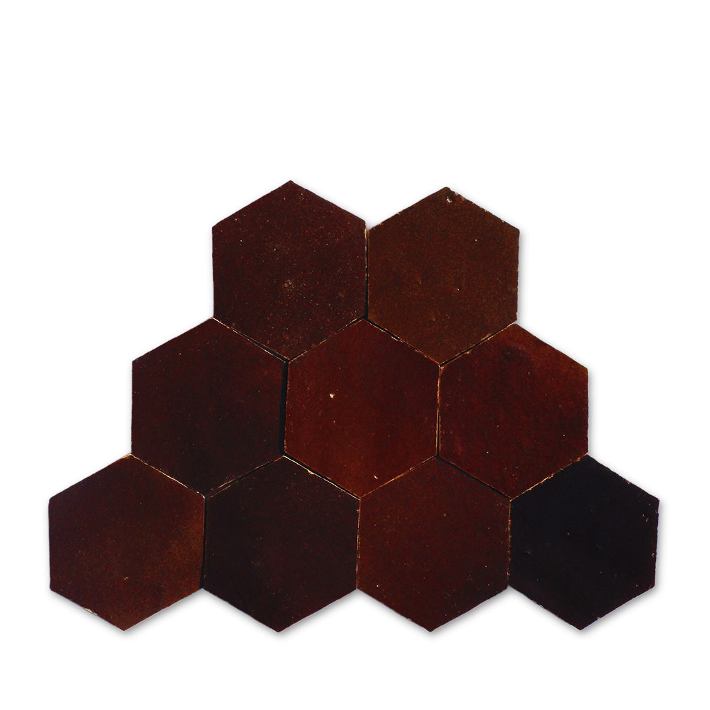 Hexagon Oujda Brown