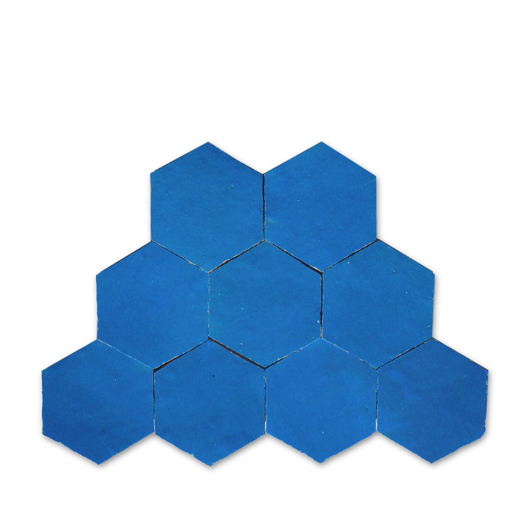 Hexagon Tetouan Blue