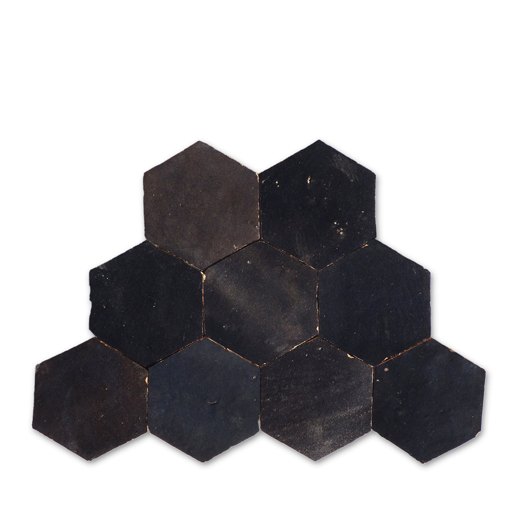 Hexagon Rabat Black Matt