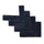 Handmade Rabat black matt zellige tiles in herringbone pattern – Moroccan terracotta tiles